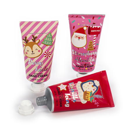 Tri Coastal sada voňavých krémů na ruce ve vánočním dárkovém balení, Hand Cream Collection