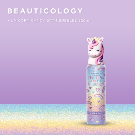 Baylis & Harding pěna do koupele Beauticology Unicorn Candy Bath Bubbles Gift, 320ml