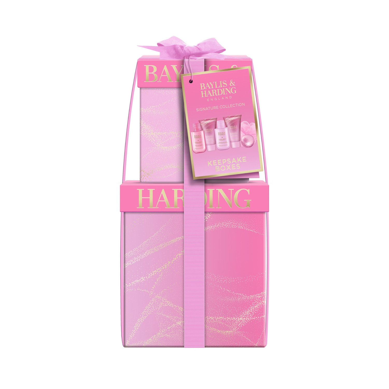 Baylis & Harding dárková sada, Jojoba, Vanilla & Almond Oil Luxury Pamper Present Set, 6ks