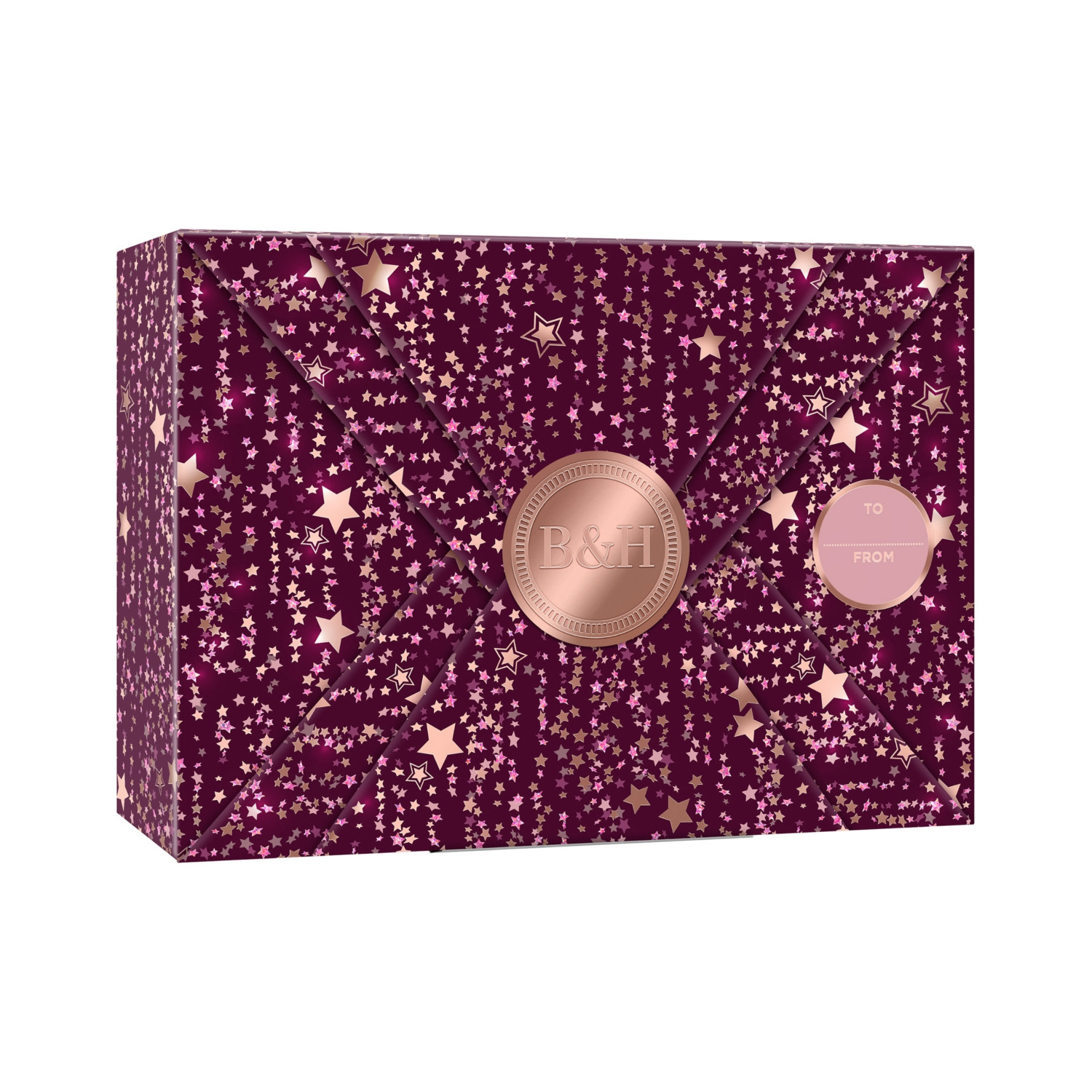 Baylis & Harding dárková sada, Wild Cherry & Vanilla Gift Wrapped Candlelit Bathing, 4ks