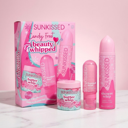 Sunkissed dárková sada Candy Frost Beauty Whipped Collection, 3ks