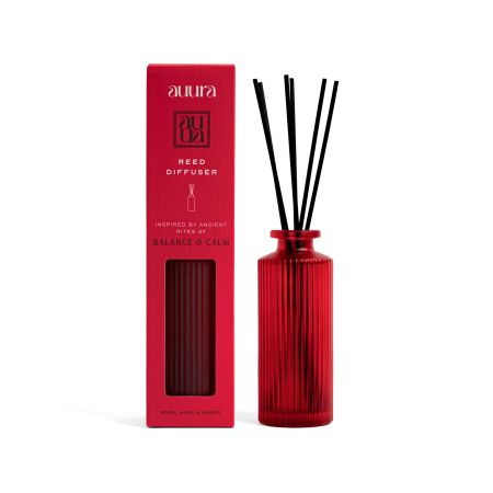Face Facts Auura vonný difuzér s tyčinkami, Balance & Calm, Rose, Musk & Amber, 150ml