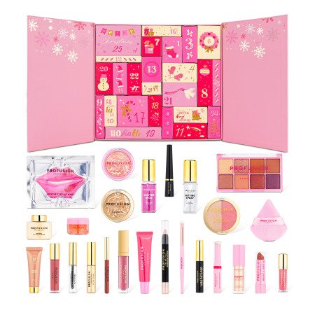 Profusion Cosmetics kosmetický adventní kalendář, 25 Days of Festive Glow