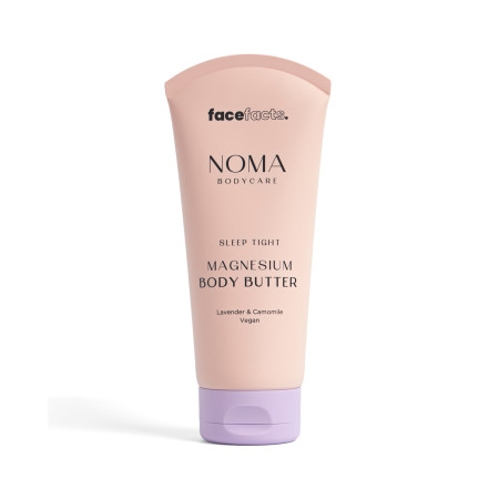 Face Facts Noma tělové máslo s hořčíkem, Sleep Tight, Lavender & Camomile, 200ml