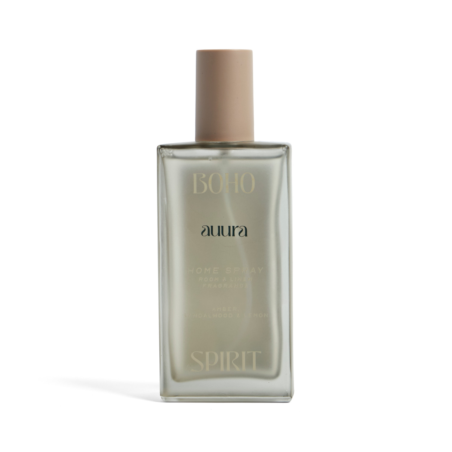 Face Facts Auura interiérový sprej na prádlo a do místností, Boho Spirit - Amber, Sandalwood & Lemon, 150ml