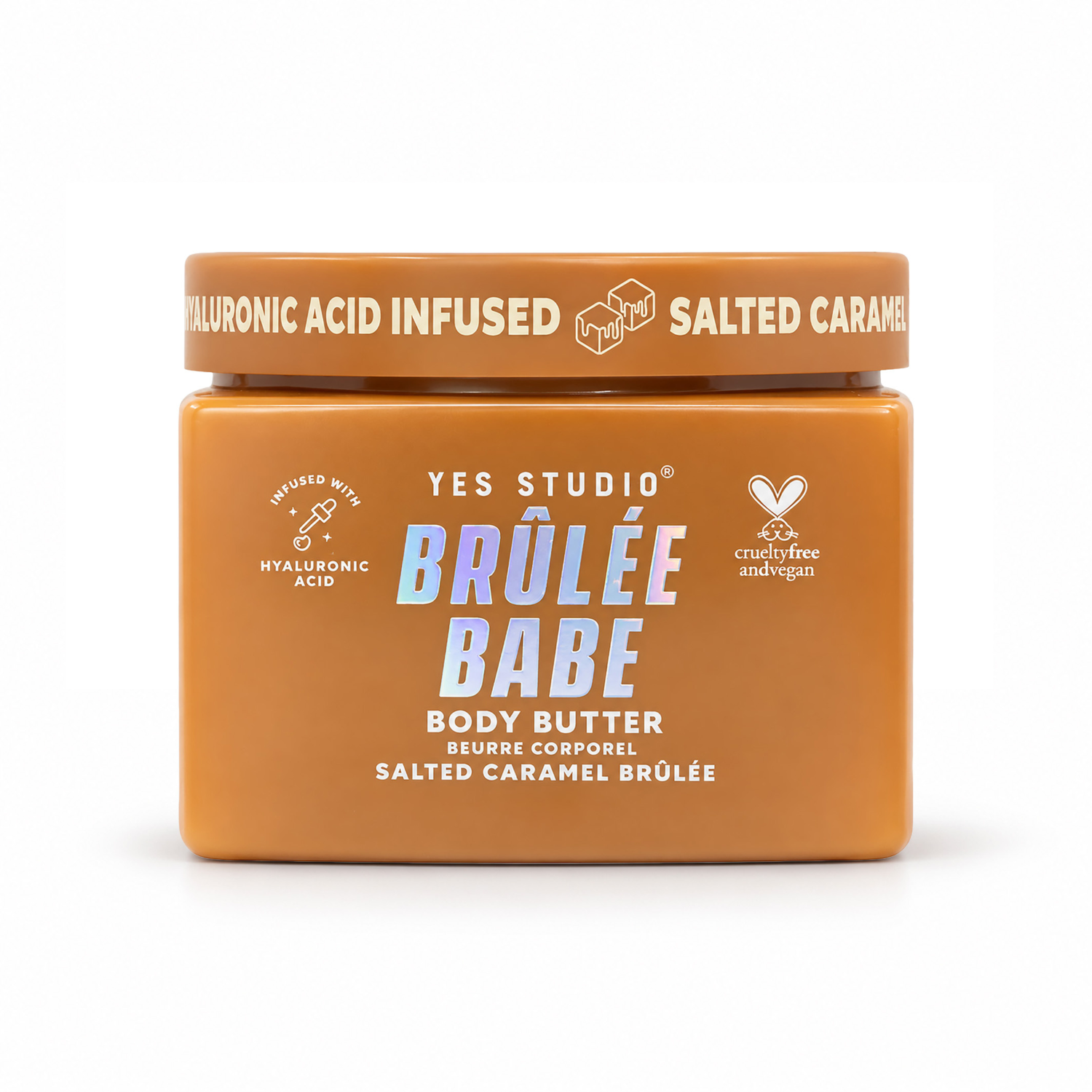Yes Studio tělové máslo, Salted Caramel Brulee Body Butter, 400g