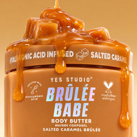 Yes Studio tělové máslo, Salted Caramel Brulee Body Butter, 400g