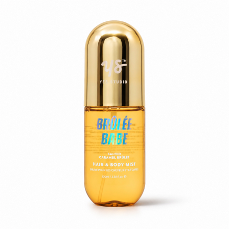 Yes Studio voňavá mlha na tělo a vlasy Salted Caramel Brulee Hair & Body Mist, 100ml