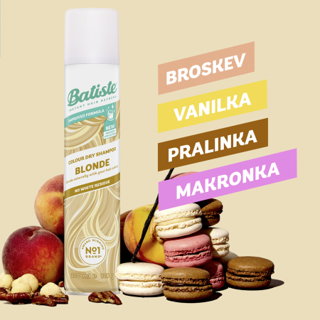 Batiste suchý šampon pro blond vlasy, 200ml 